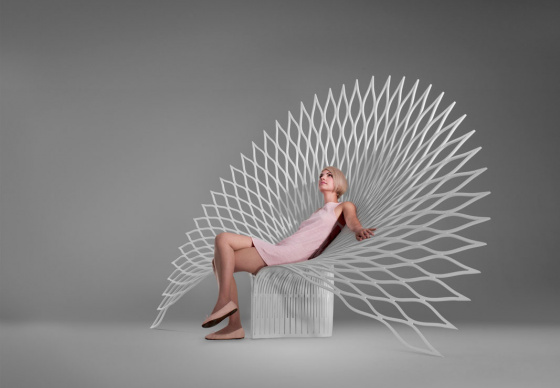 Дизайн стула Peacock