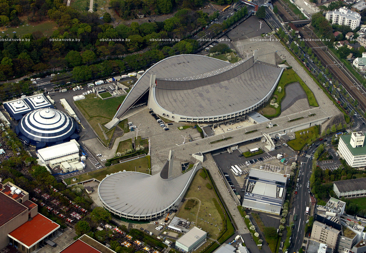 Олимпийский комплекс - архитектор Кензо Танге