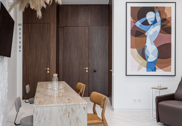 Интерьер салона красоты  «Skin Lounge»