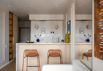 Интерьер квартиры «Блюз»