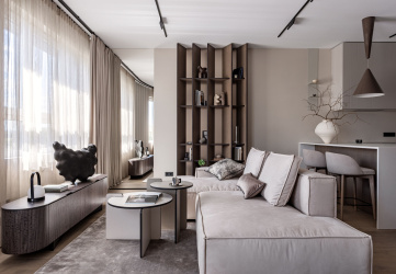 Интерьер квартиры «GREIGE»