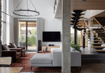 Интерьер дома «WOOD & AIR HOUSE»