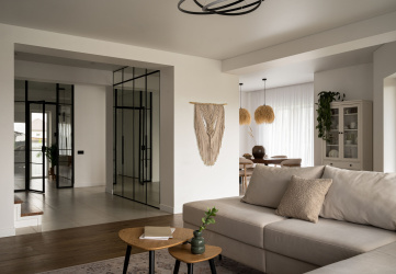 Интерьер дома «Дом с теплым декором»