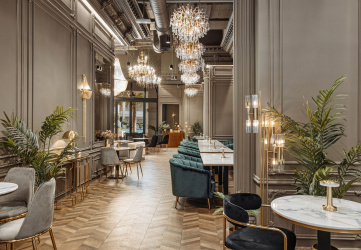 Интерьер ресторана «TORTE DELIZIA»