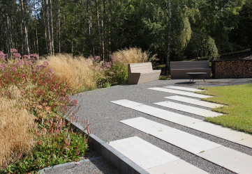 Ландшафт сада «Струны»