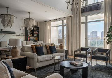 Интерьер квартиры «Двухуровневая квартира с видом на ботанический сад»