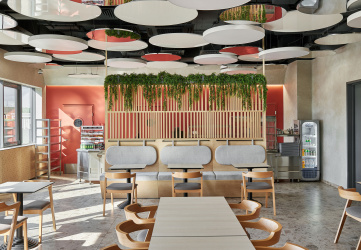 Интерьер кафе «Кафе для сотрудников APS» 