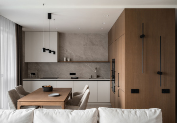 Интерьер квартиры «Тихая гавань»