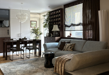 Интерьер квартиры «Шёлковый путь. современное прочтение 