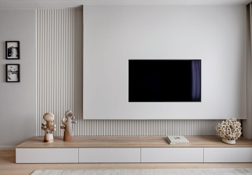 Интерьер квартиры «Лінейны дыссананс»