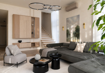 Интерьер дома «Природная идиллия»