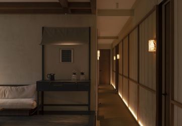 Интерьер ретрит-студии «Saans house»