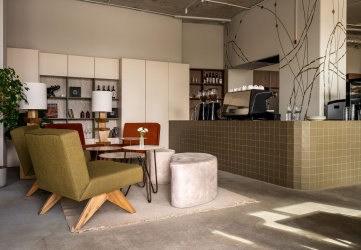 Интерьер кафе «Simple»