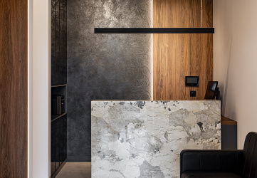 Интерьер стоматологии «Warm Dentistry»