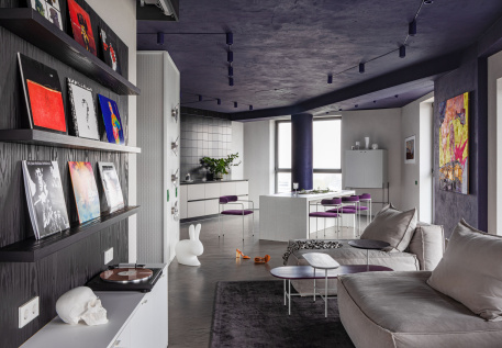 «moloko» дизайн интерьера квартиры