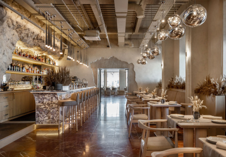 Интерьер ресторана «MARBL»