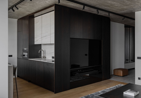 Интерьер квартиры «Небольшой пентхаус в центре Минска»