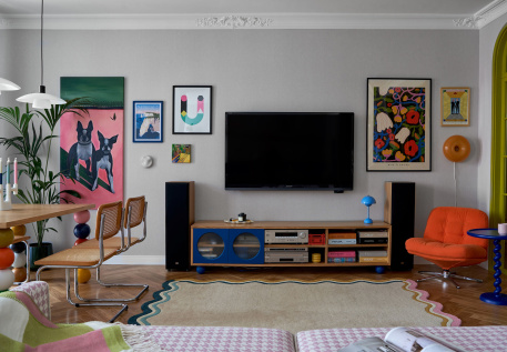 Интерьер квартиры «Dopamine project»