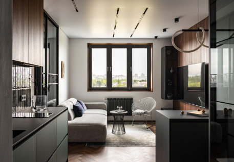 Интерьер квартиры «Promenade apartment»