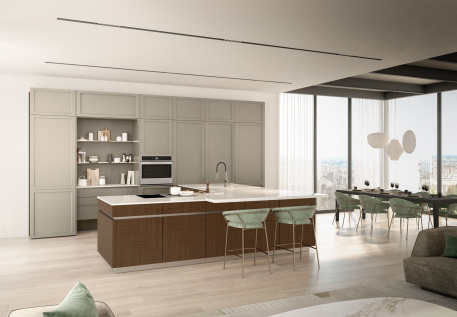 Convivio VENETA CUCINE: новые формы и пропорции