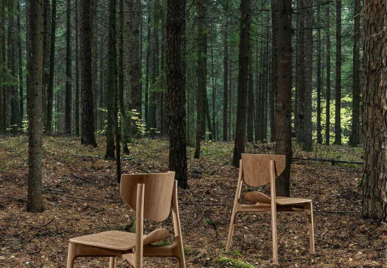 Дизайн стула «TWIG chair»