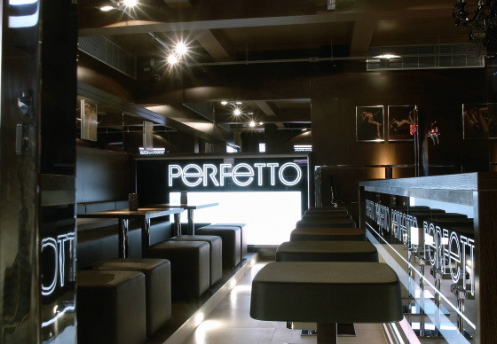 Интерьер ресторана «PERFETTO»