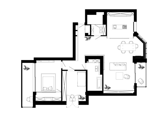 План квартиры Re apartment