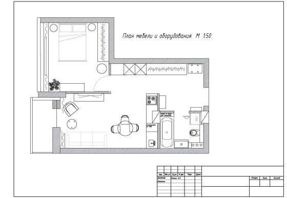 Интерьер квартиры «SnugFlat»