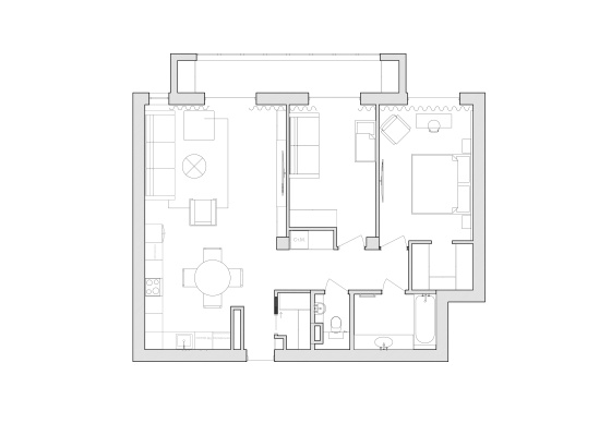 Интерьер квартиры «Labuts house»