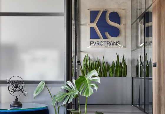 Интерьер офиса «Дизайн офиса логистической компании KS Evrotrans»