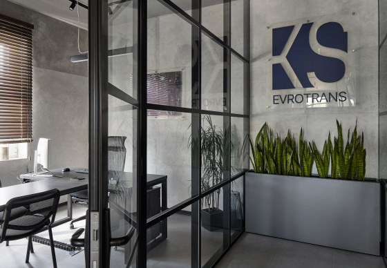 Интерьер офиса «Дизайн офиса логистической компании KS Evrotrans»