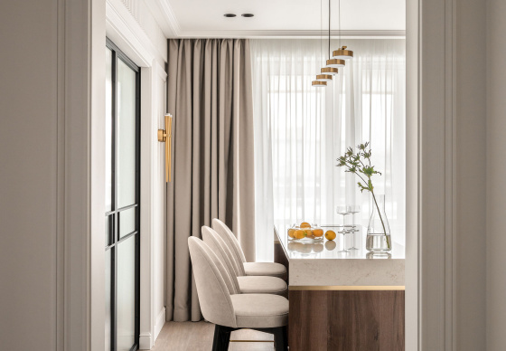 Интерьер квартиры «Quiet luxury»