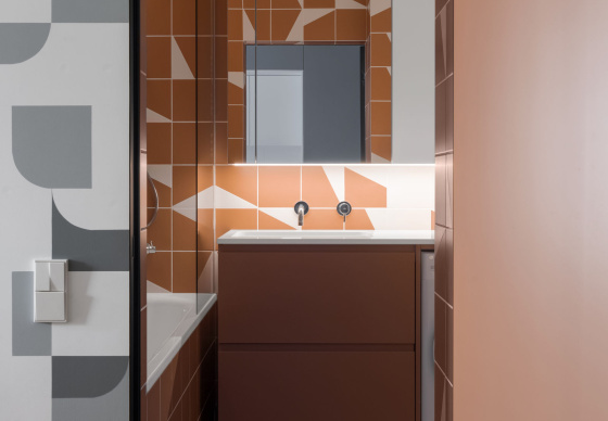 Интерьер квартиры «PATTERN apartment»