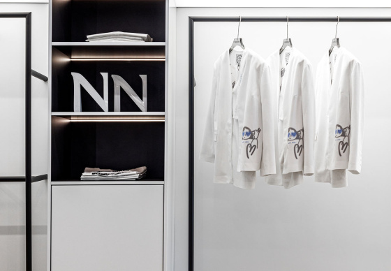 Интерьер шоурума «talk to clothes project»