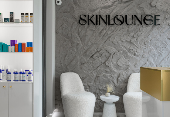 Интерьер салона красоты  «Skin Lounge»