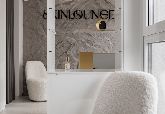 Интерьер салона красоты  «Skin Lounge»