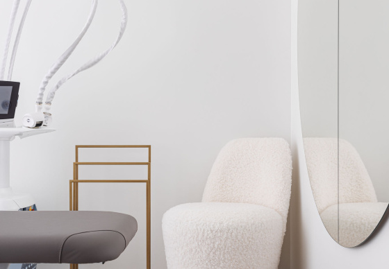 Интерьер салона красоты  «Skin Lounge»