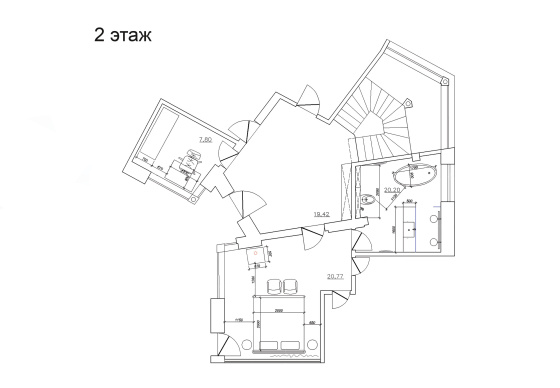 Интерьер дома «Black house»