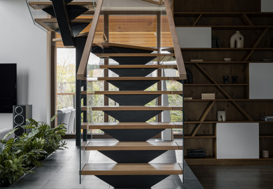 Интерьер дома «WOOD & AIR HOUSE»