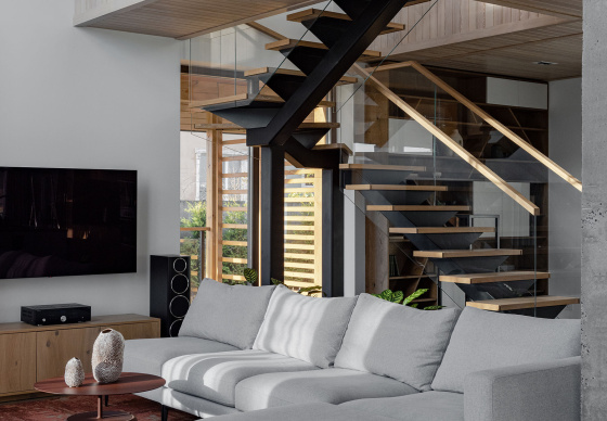 Интерьер дома «WOOD & AIR HOUSE»