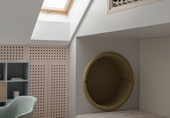 Интерьер дома «WOOD & AIR HOUSE»