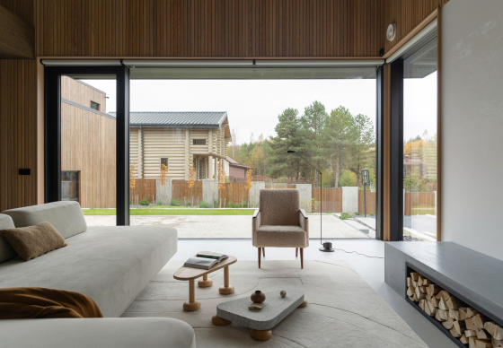 Интерьер дома «Splitting House»