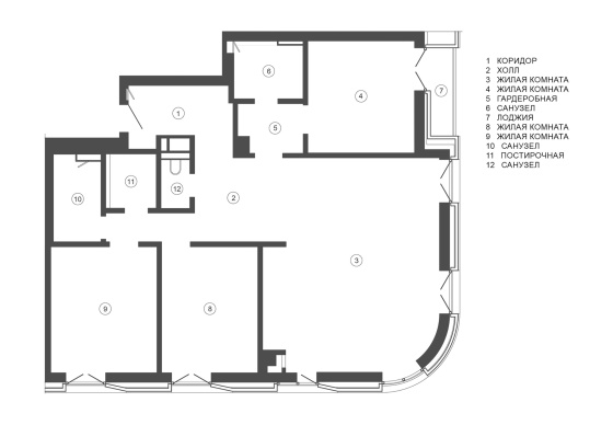 Интерьер квартиры «DEPO. Дизайн квартиры»