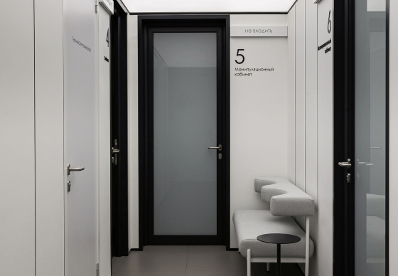 Интерьер клиники «HappyDerm clinic»