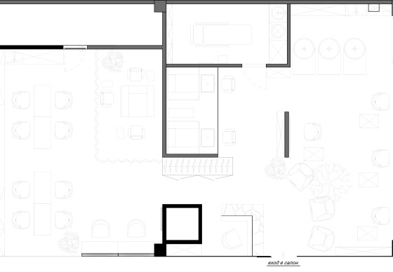 Интерьер салона красоты «World of Fairies»