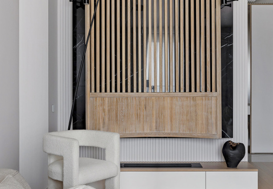 Интерьер квартиры «Лінейны дыссананс»