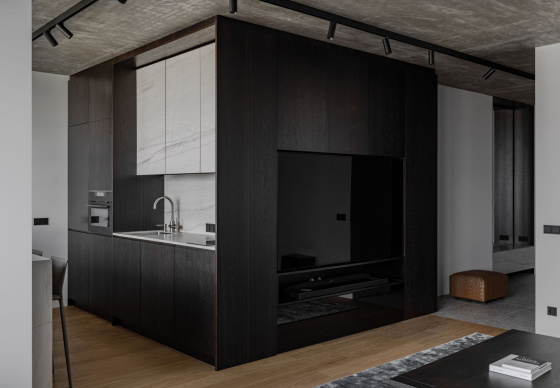 Интерьер квартиры «Небольшой пентхаус в центре Минска»