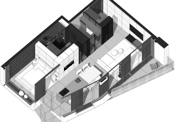 Интерьер квартиры «MM35 apartment»