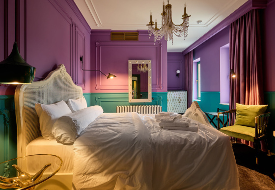 Интерьер бутика-отеля «The Cult»