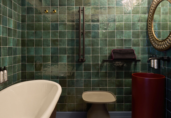 Интерьер бутика-отеля «The Cult»